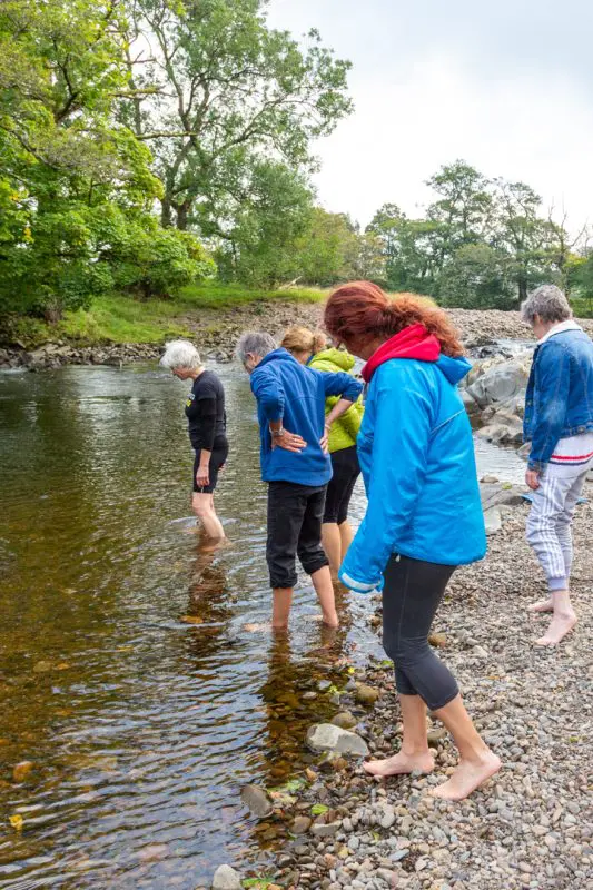 People-Barefoot-In-Water