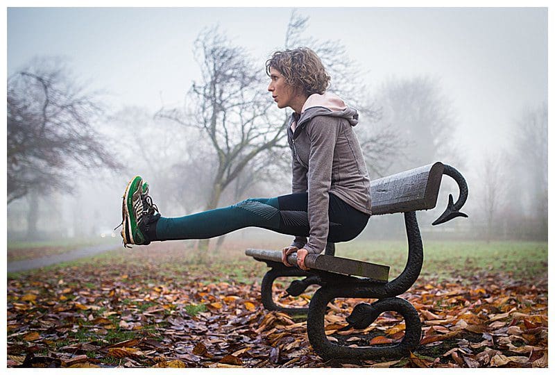 Caroline-The-Plan-Harrogate.jpg Caroline from The Plan Harrogate exercising on a park bench